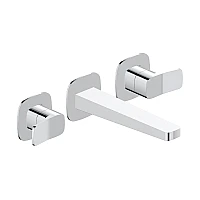 Смеситель для умывальника на 3 отверстия KFA ARMATURA MALAGA 4529-821-00 хром