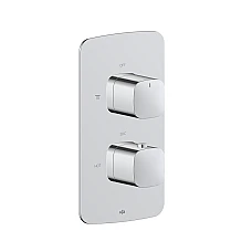 Смеситель термостатический скрытого монтажа KFA ARMATURA MALAGA 5759-001-00 хром