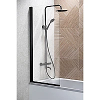 Шторка для ванны KFA ARMATURA MODERN 1 170-06940P черный