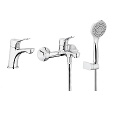 Комплект смесителей для ванны KFA ARMATURA MORRIS 5241-003-00 хром