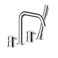 Змішувач для ванни на 4 отвори KFA ARMATURA MOZA 5035-210-00 хром