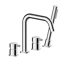 Змішувач для ванни на 4 отвори KFA ARMATURA MOZA 5035-210-00 хром