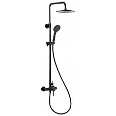 Душова система зі змішувачем KFA ARMATURA MOZA 5036-910-81 чорний
