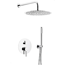 Душова система прихованого монтажу KFA ARMATURA MOZA 5039-501-00 хром