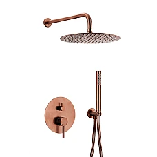 Душова система прихованого монтажу KFA ARMATURA MOZA 5039-501-34 мідь