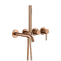 Змішувач для ванни KFA ARMATURA MOZA 5039-411-34 мідь