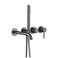 Смеситель для ванны KFA ARMATURA MOZA 5039-411-61 графит