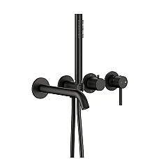 Змішувач для ванни KFA ARMATURA MOZA 5039-411-81 чорний