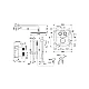 Душовий комплект KFA Armatura Moza 5739-330-21 нікель