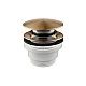 Донный клапан Click-Clack KFA ARMATURA 660-310-34 красное золото