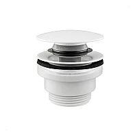Донный клапан Click-Clack KFA ARMATURA 660-310-44 белый