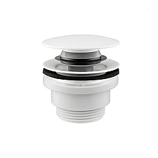 Донный клапан Click-Clack KFA ARMATURA 660-310-44 белый