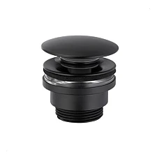 Донний клапан Click-Clack KFA ARMATURA 660-310-81 чорний