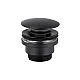 Донный клапан Click-Clack KFA ARMATURA 660-310-81 черный