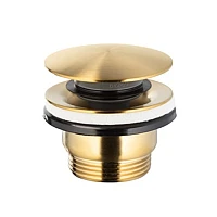 Донный клапан Click-Clack KFA ARMATURA 660-320-31 золото