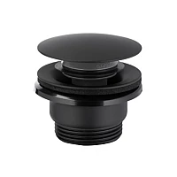 Донный клапан Click-Clack KFA ARMATURA 660-320-81 черный