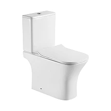 TREND комплект : унітаз підлоговий з сидінням Soft-close + бачок (змив Rimless)