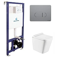 Інсталяція Koller Pool Dune 1200SL з унітазом Trend з кнопкою змиву KP-228-001