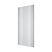 Бокова стінка, безпрофільна Cube 900*1950мм, chrome, скло 6мм clear