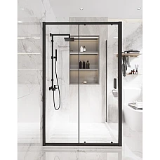 Душові двері Koller Pool Line Pro 1200 чорний матовий