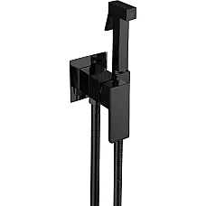 Набір гігієнічного душу зі змішувачем Koller Pool Neon чорний матовий