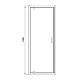 Душевая дверь открывающая одноэлементная Koller Pool Line Pro 800 хром стекло grape