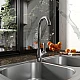 Смеситель для кухни с C-изливом Koller Pool Twist хром