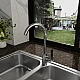 Смеситель для кухни с C-изливом Koller Pool Twist хром