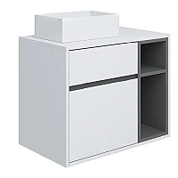 Тумба Koller Pool Kvadro NEW 75 з умивальником Kvadro 50