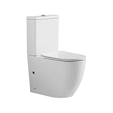 Комплект Koller Pool TWIN унітаз підлоговий з сидінням Soft-close з бачком (змив Rimless)