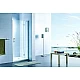 K90DC Душові двері KVADRO 900х1950 мм скло прозоре