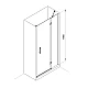 K90DC Душові двері KVADRO 900х1950 мм скло прозоре