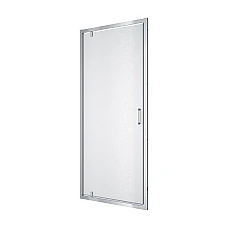 Душові двері відкривні одноелементні Koller Pool Line Pro 900 хром скло grape