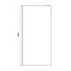 Нерухома стінка Walk-IN 1000х2000мм chrome, скло 8мм clear