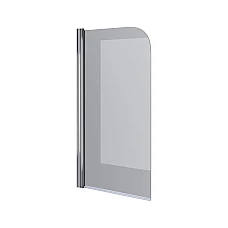 Шторка на ванну QP93(right) одноелементна 750х1400 chrome; clear