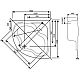 Ванная угловая Koller Pool Atlanta 150x150 (сифон + ножки)