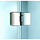 K100DC Душові двері KVADRO 1000х1950 мм Chrome Clear