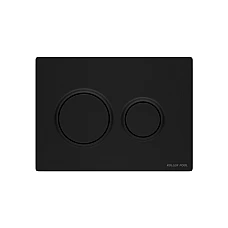 Кнопка смыва Koller Pool AIR черный матовый