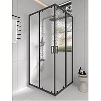 Душевая кабина Koller Pool Line CUBE 90x90 матовое стекло, черный матовый