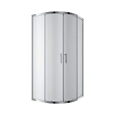 R80RG Душова кабіна ROUND напівкругла 800x800x1900 мм скло grape