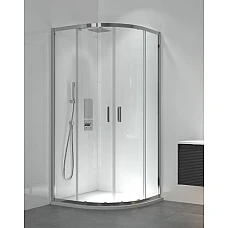 Душова кабіна Koller Pool Line ARC 90x90 прозоре скло, хром