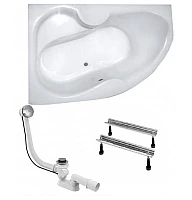 Ванна Koller Pool Montana 160x105 06-01-02-09 + сифон + ніжки