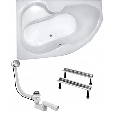 Ванна Koller Pool Montana 150x105 06-01-01-09 + сифон + ніжки