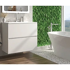 Тумба с умывальником Koller Pool Neon Cube 70 NC070WHITE