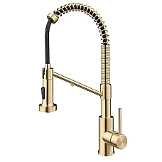 Смеситель кухонный на две воды Kraus Bolden KFF-1610SFACB