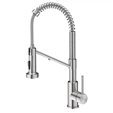 Смеситель кухонный на две воды Kraus Bolden KFF-1610SFS