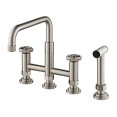 Змішувач кухонний Kraus Urbix KPF-3125SFS нержавіюча сталь