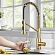 Змішувач кухонний на дві води Kraus Bolden KFF-1610BB