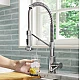 Смеситель кухонный на две воды Kraus Bolden KFF-1610CH