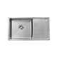 Кухонная мойка Kroner KRP Gebürstet - 7844HM